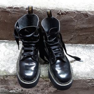 Black  boots from Dr. Martens